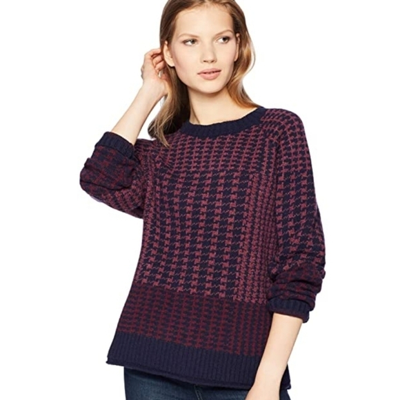 Pendleton Plaid Lambs Wool Pullover Sweater